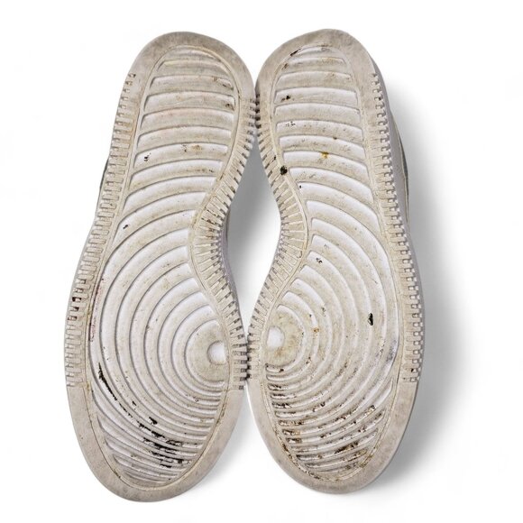 Nike Tennis Shoes Women's Court Vision Alta Phantom Platform Silver Swoosh 9 - Picture 7 of 10